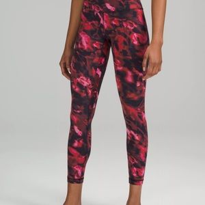 * Lululemon Align HR Pant 25" In Intensity Pink Blossom 4